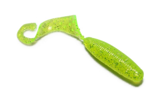 Силикон Reins Fat G-Tail Grub 3,0" - 431 Chart Silver Glitter (12шт/уп)